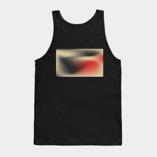 black and red abstract Tank Top